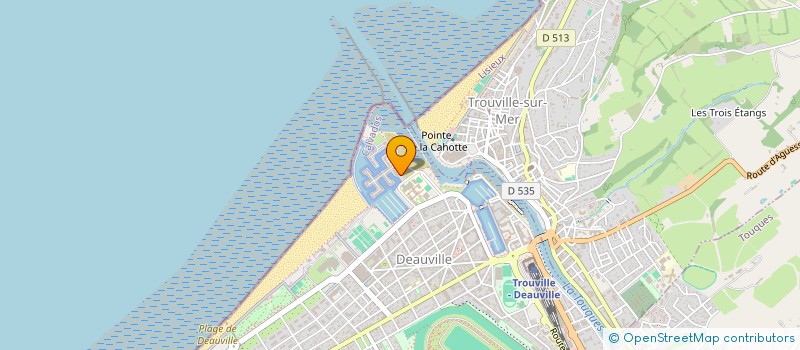 localisation de l'entreprise KPWA  DEAUVILLE