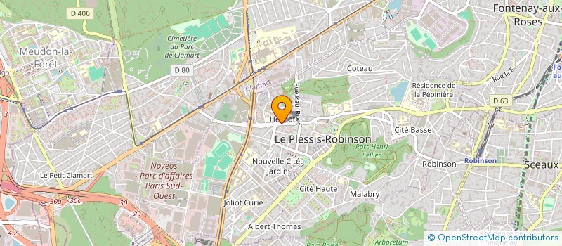 localisation de l'entreprise KQC à LE PLESSIS-ROBINSON