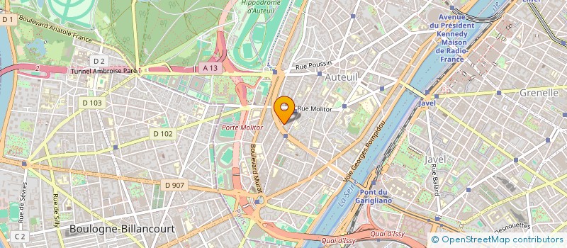 localisation de l'entreprise KQUEO à PARIS