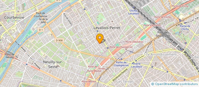 localisation de l'entreprise KR à LEVALLOIS-PERRET