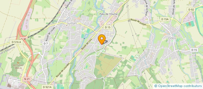 localisation de l'entreprise KR  JUILLAN