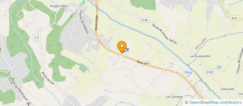 localisation de l'entreprise KR AUTO  MONTAUBAN