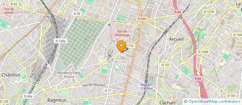 localisation de l'entreprise KR DREAM CAR à BAGNEUX