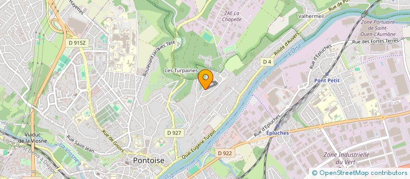 localisation de l'entreprise KR HOME  PONTOISE