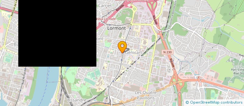 localisation de l'entreprise KR INVEST RENOV à LORMONT