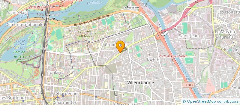 localisation de l'entreprise KR ISOLATION RENOVATION à LYON