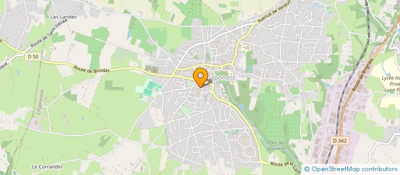 localisation de l'entreprise KR MOOV  CHAPONOST