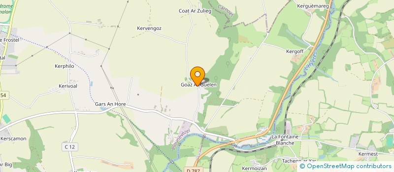 localisation de l'entreprise KR PARTICIPATIONS  PLOUNEVEZEL