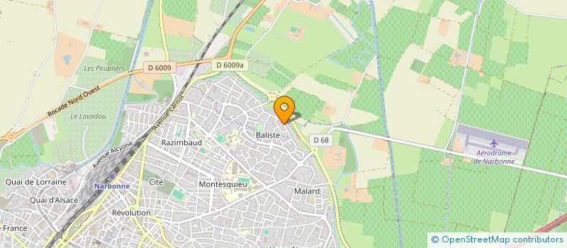 localisation de l'entreprise KR PUIG à NARBONNE