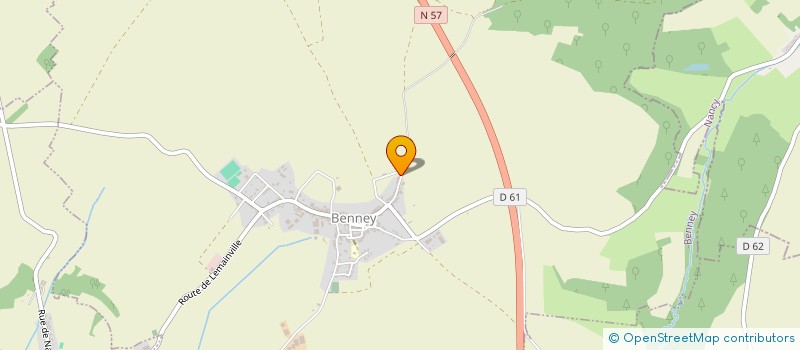 localisation de l'entreprise KR SERVICES à BENNEY