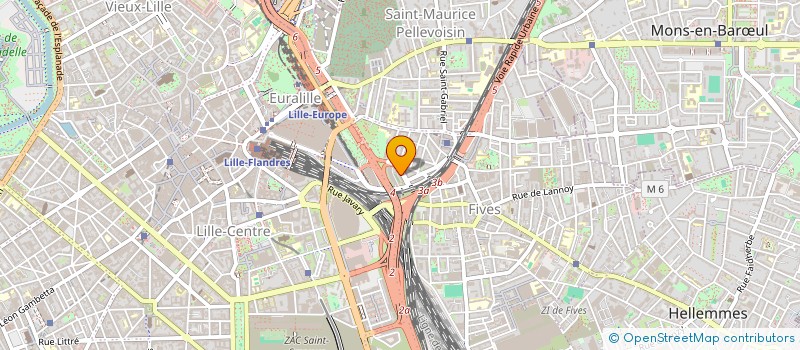 localisation de l'entreprise KR99 HOLDING  LILLE