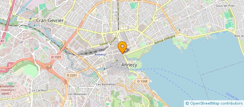 localisation de l'entreprise KRA RENOV à ANNECY