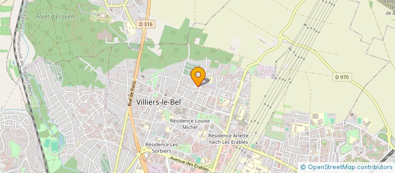 localisation de l'entreprise KRAAHL  VILLIERS-LE-BEL