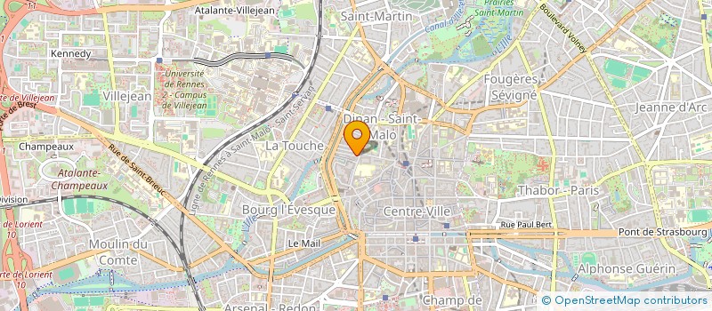 localisation de l'entreprise KRABCOM à RENNES