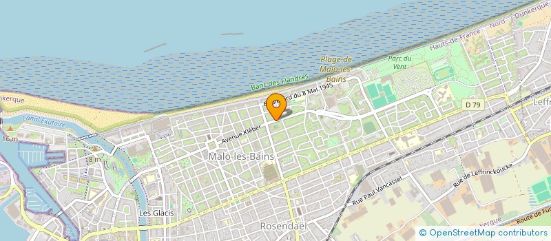 localisation de l'entreprise KRABI à DUNKERQUE