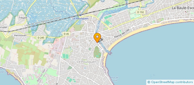 localisation de l'entreprise KRABZEIG à LE POULIGUEN