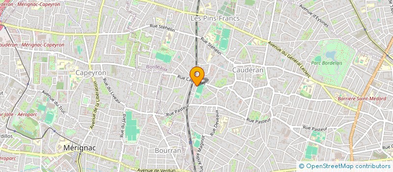 localisation de l'entreprise KRACKLITE ARCHITECTURES  BORDEAUX