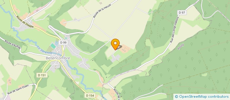 localisation de l'entreprise KRAEHE EXPERTISES  BELLENCOMBRE