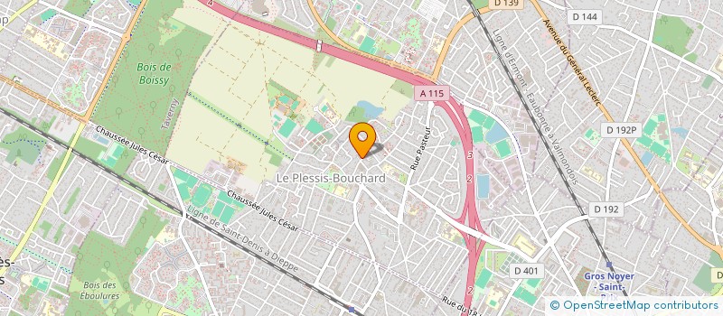 localisation de l'entreprise KRAFFT PAYSAGE à LE PLESSIS-BOUCHARD