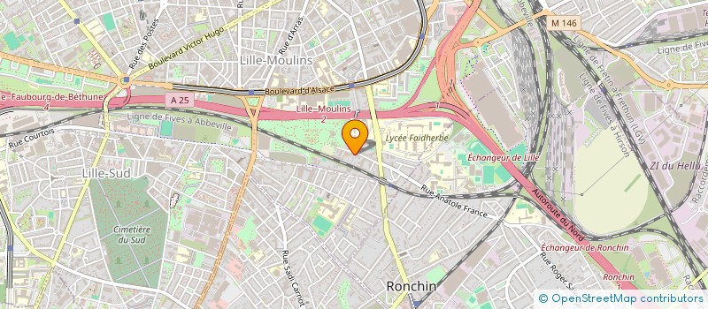 localisation de l'entreprise KRAFT à LILLE