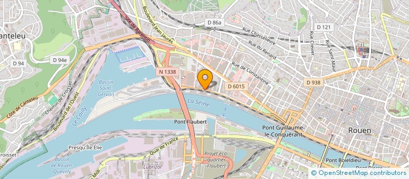 localisation de l'entreprise KRAFT à ROUEN