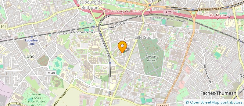 localisation de l'entreprise KRAFT TRANSPORT à LILLE