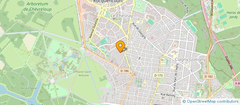 localisation de l'entreprise KRAFTER APP à LE CHESNAY-ROCQUENCOURT
