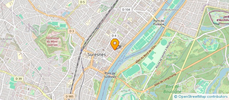 localisation de l'entreprise KRAFTER IT à SURESNES