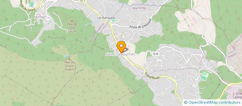 localisation de l'entreprise KRAFTR  SAINT-SAVOURNIN