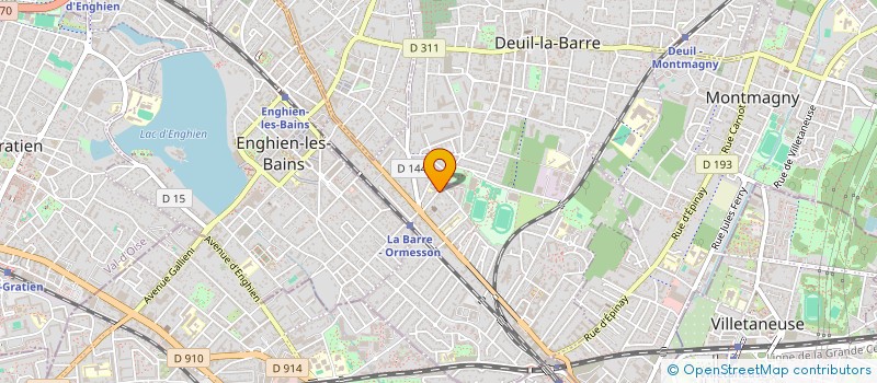 localisation de l'entreprise KRAFTYA  DEUIL-LA-BARRE