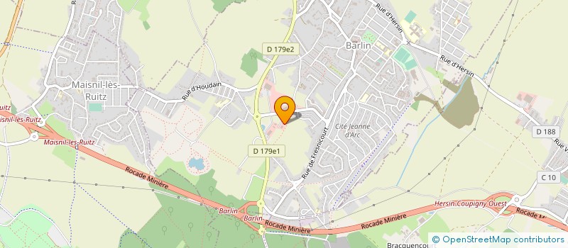 localisation de l'entreprise KRAKE'N BOWLING à BARLIN