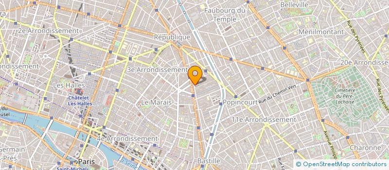 localisation de l'entreprise KRAKEN à PARIS