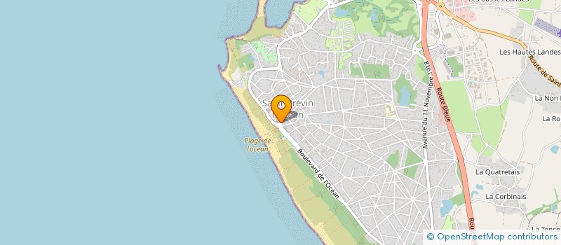 localisation de l'entreprise KRAKEN à SAINT-BREVIN-LES-PINS