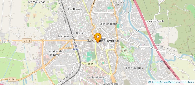 localisation de l'entreprise KRAKEN  SALON-DE-PROVENCE