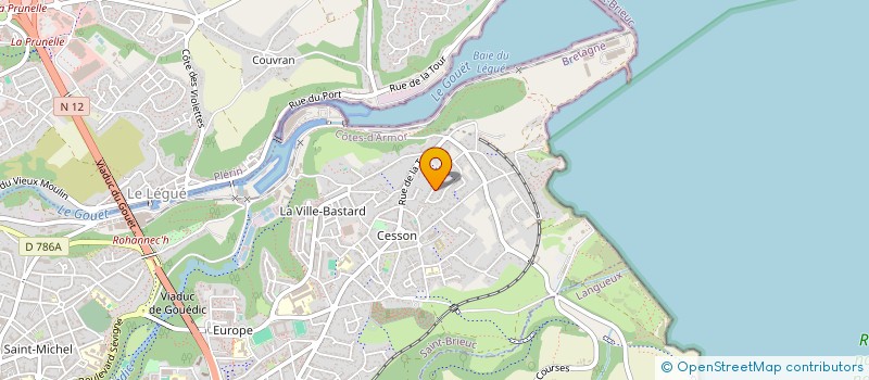 localisation de l'entreprise KRAKEN CYBER SOLUTIONS à SAINT-BRIEUC