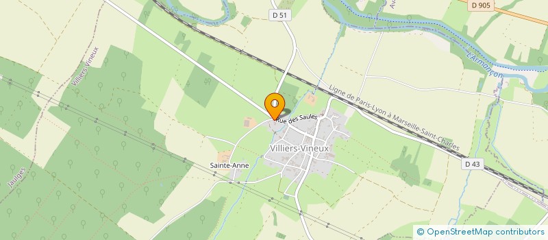 localisation de l'entreprise KRAKEN GARAGE  VILLIERS-VINEUX