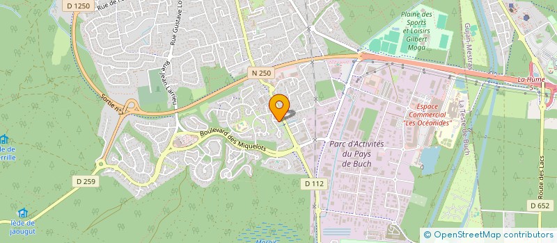 localisation de l'entreprise KRAM à LA TESTE-DE-BUCH