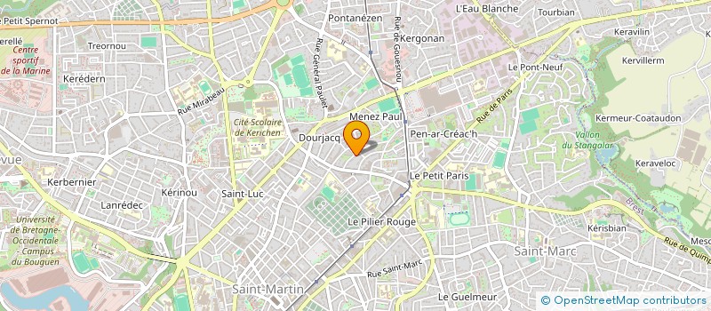 localisation de l'entreprise KRAM à BREST
