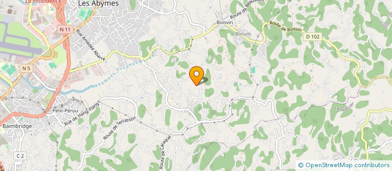 localisation de l'entreprise KRAM'S DISTRIBUTION à LES ABYMES