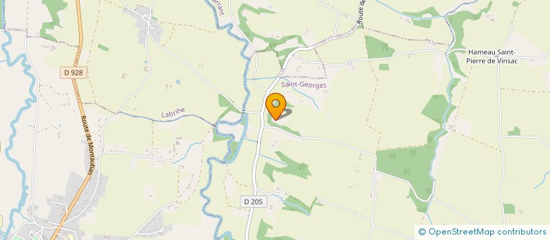 localisation de l'entreprise KRAMER CHARPENTE  ENCAUSSE