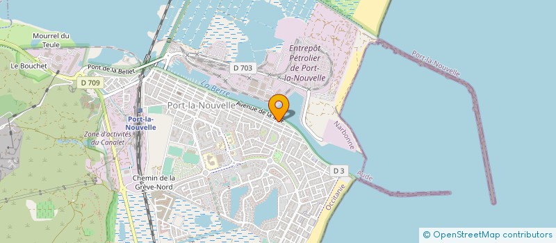 localisation de l'entreprise KRAMP  PORT-LA-NOUVELLE