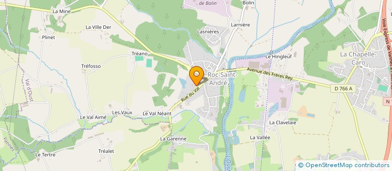 localisation de l'entreprise KRAMPOUZ RACE KREW  VAL D'OUST