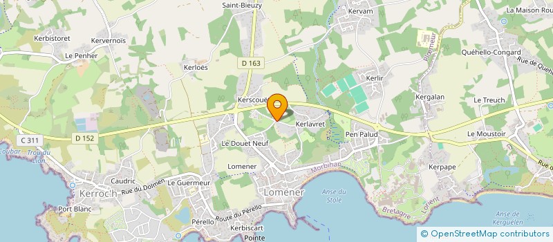 localisation de l'entreprise KRANK LIMITED  PLOEMEUR