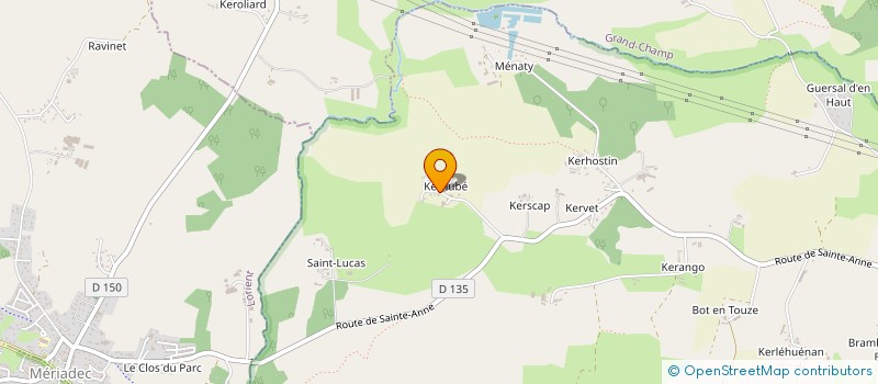 localisation de l'entreprise KRAOU KEZEG  PLESCOP