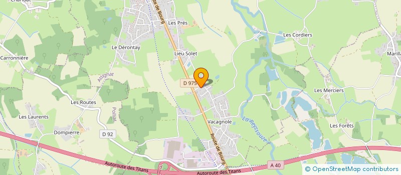 localisation de l'entreprise KRASNIQI  ATTIGNAT