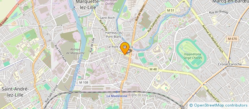 localisation de l'entreprise KRATIE à MARCQ-EN-BARŒUL