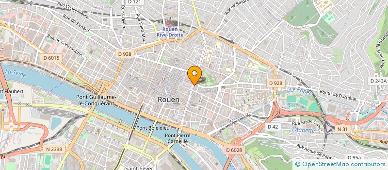 localisation de l'entreprise KRATZ  ROUEN