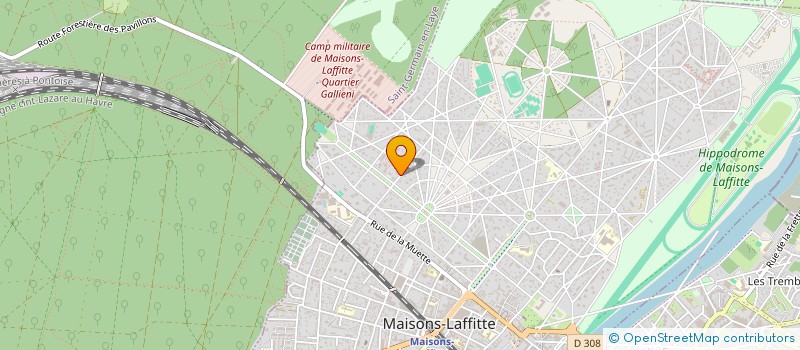 localisation de l'entreprise KRAUSZ ART EXPERTISE ET SERVICES à MAISONS-LAFFITTE