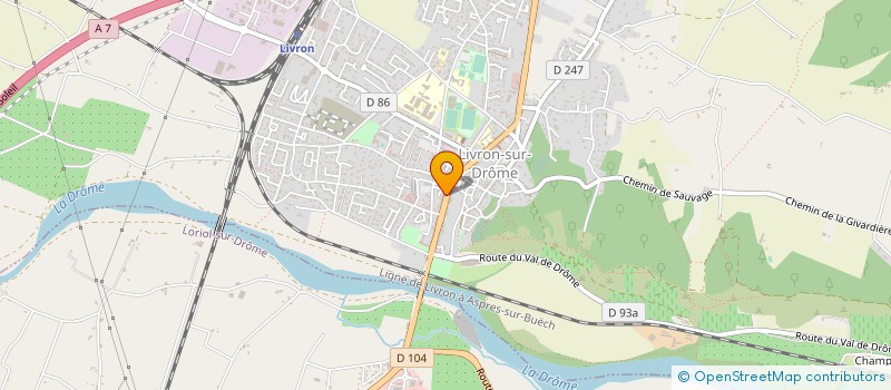 localisation de l'entreprise KRAUTZBERGER FRANCE SARL  LIVRON-SUR-DROME