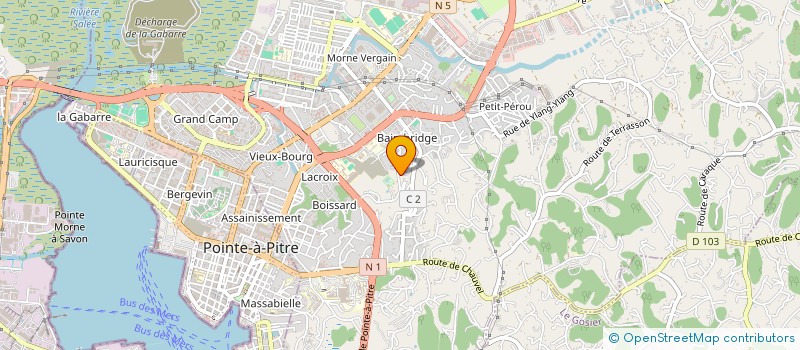 localisation de l'entreprise KRAV MAGA ACCESS CARAIBES  LES ABYMES